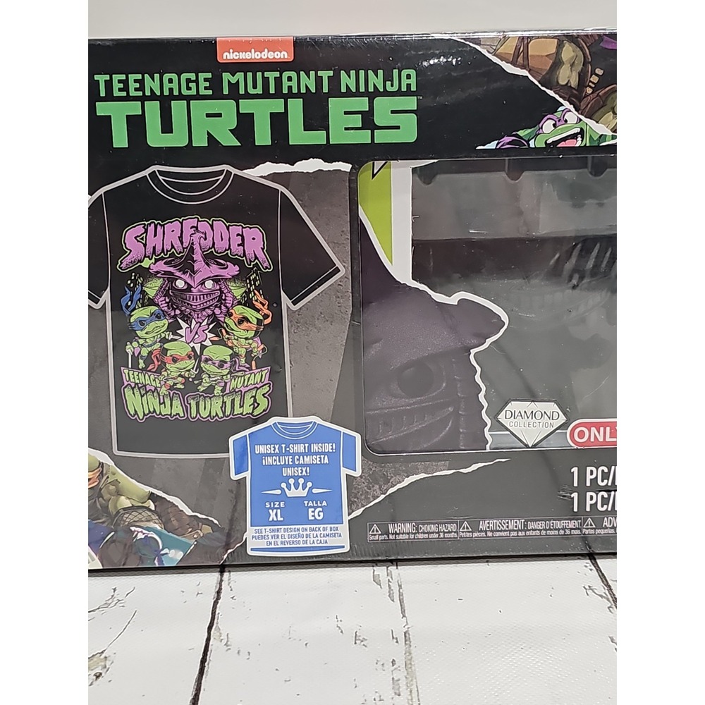 Funko Pop TMNT Teenage Mutant Ninja Turtles Shredder Target XL T Shirt NIB 2021 - Picture 3 of 14